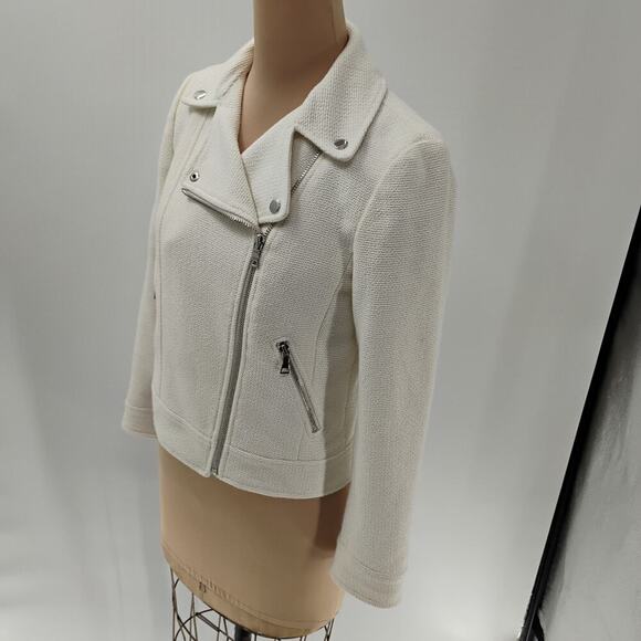 Ann Taylor Moto Jacket Size 4 - Picture 3 of 16